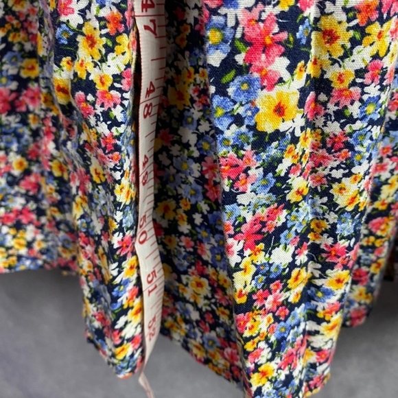 Old Navy Floral Printed Tiered‎ Midi Swing floral flattering Feminine Dress size - Picture 14 of 15